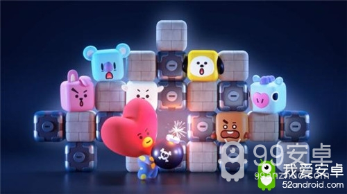 益智手游《拼图之星BT21》今日正式上架全平台！