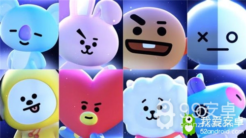 益智手游《拼图之星BT21》今日正式上架全平台！