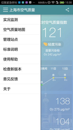 上海市空气质量