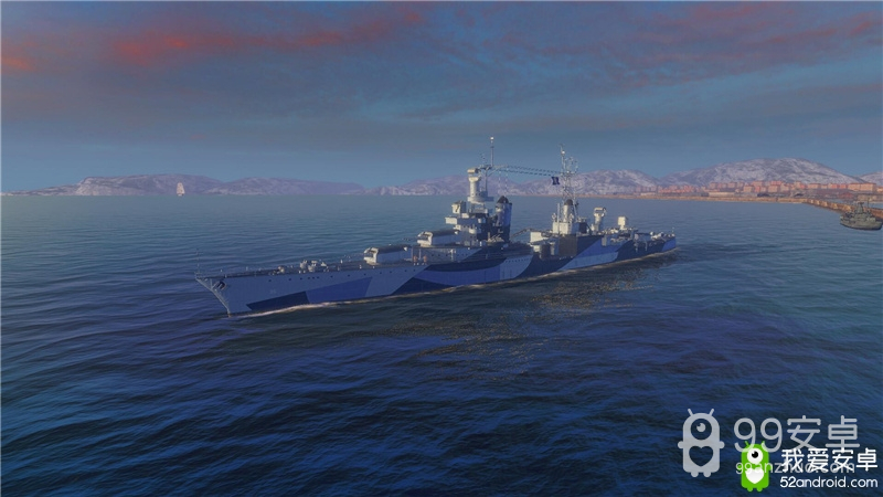 《战舰世界闪击战》×碧蓝航线 印第安纳波利斯上线！