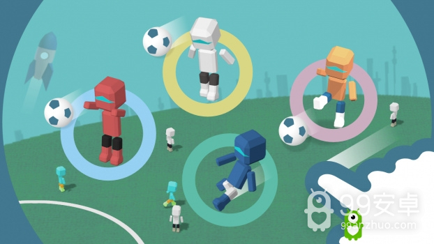 单指即可畅快踢球 《机器人足球》上架安卓平台