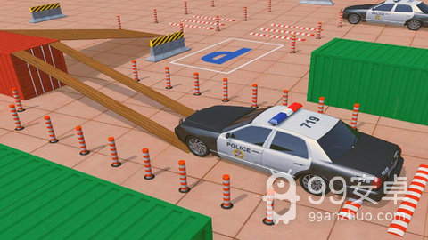 警察停车学校模拟器