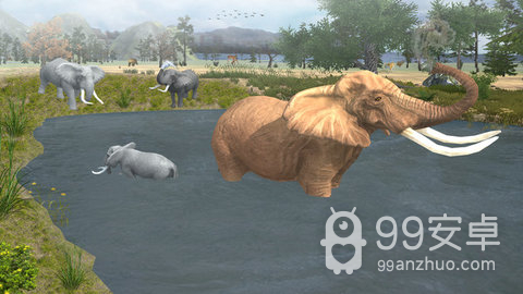 大象族群模拟器