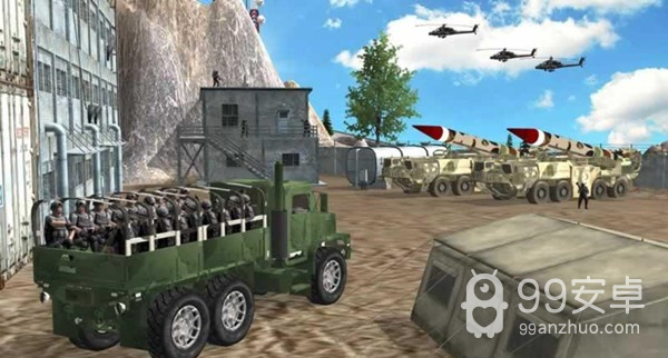军队卡车模拟
