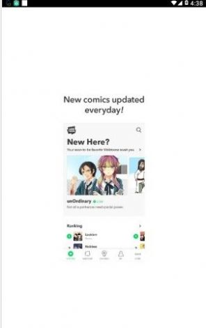 webtoon漫画英文版