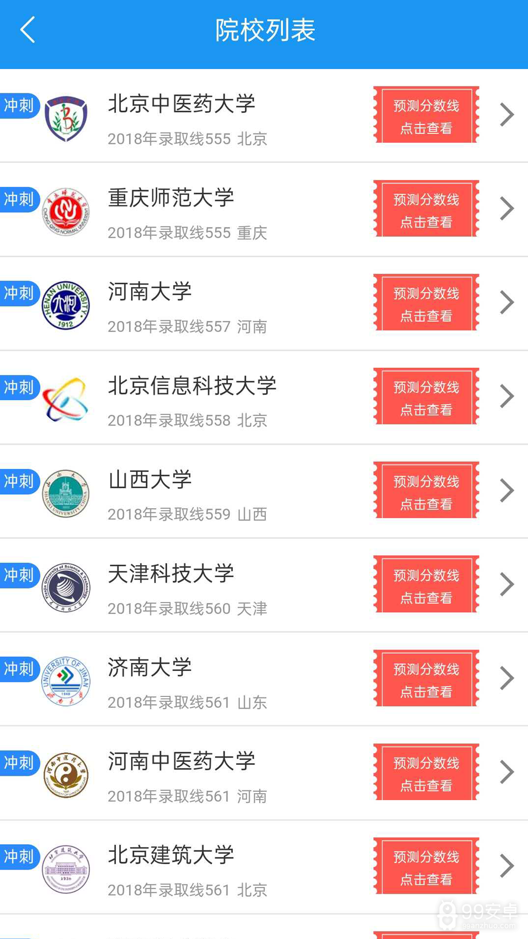 广东高考志愿表填写样本