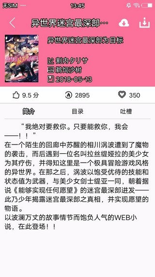 迷糊轻小说免登录版