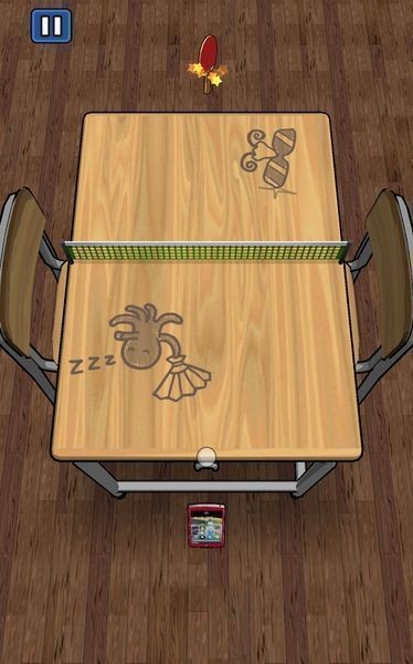 桌面乒乓球(机で卓球)