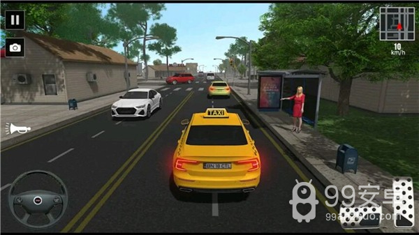 模拟出租车司机