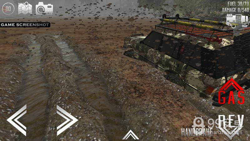 山地泥泞道路模拟器