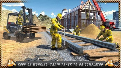 火车铁路建设模拟器