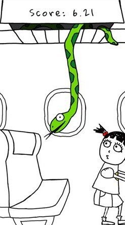 飞机上的蛇
