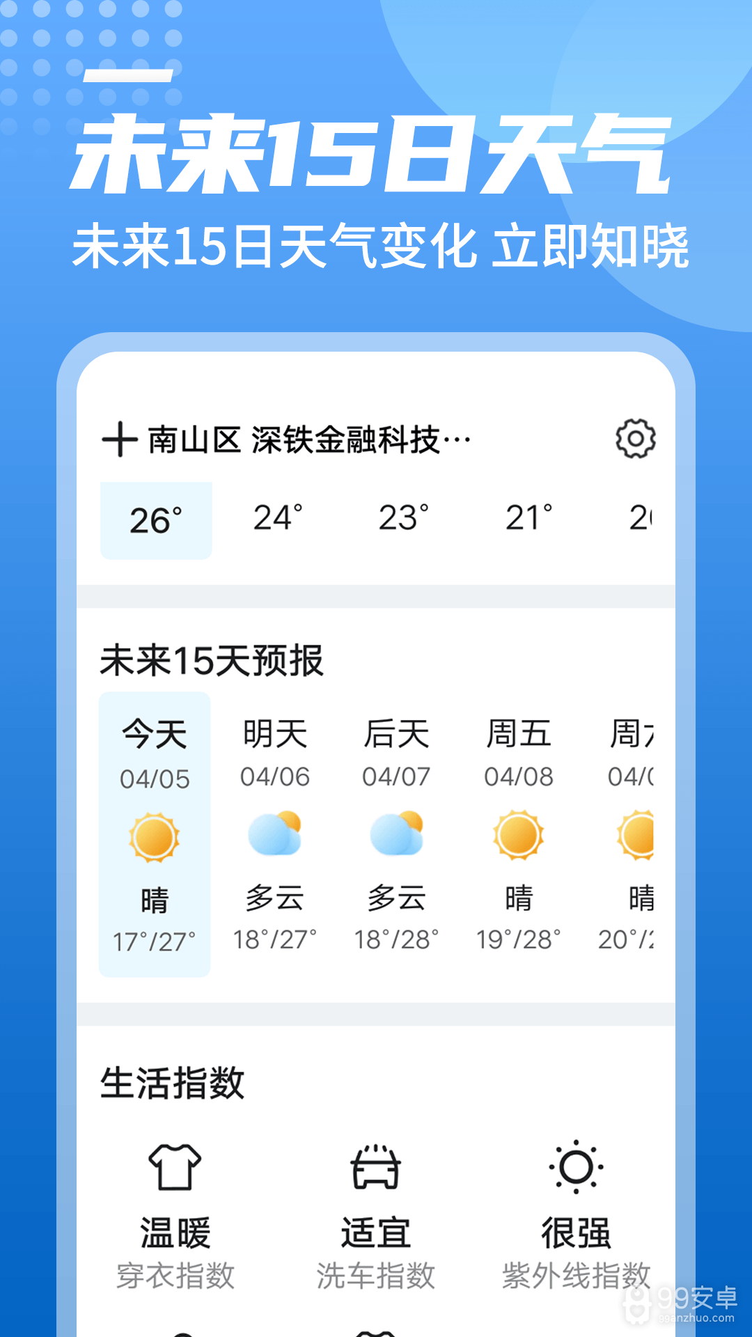 青春中华天气预报