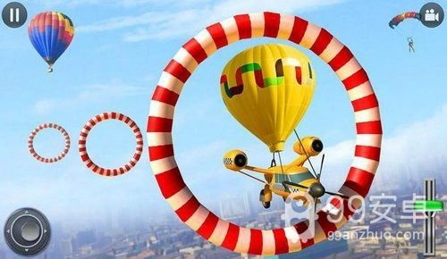 喷气气球飞行出租车