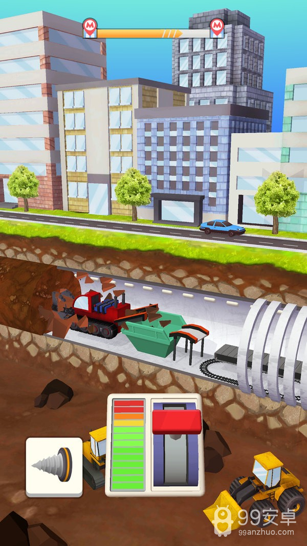 地铁挖掘