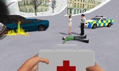 模拟救护车城市救援