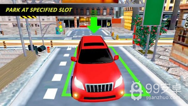 3D驾驶停车挑战