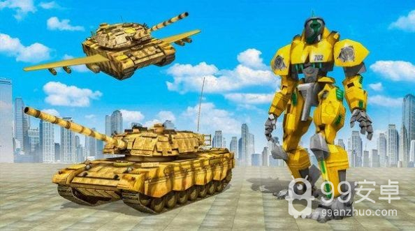 坦克对战机器人