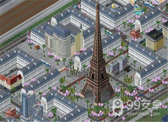 城市模拟西欧小镇